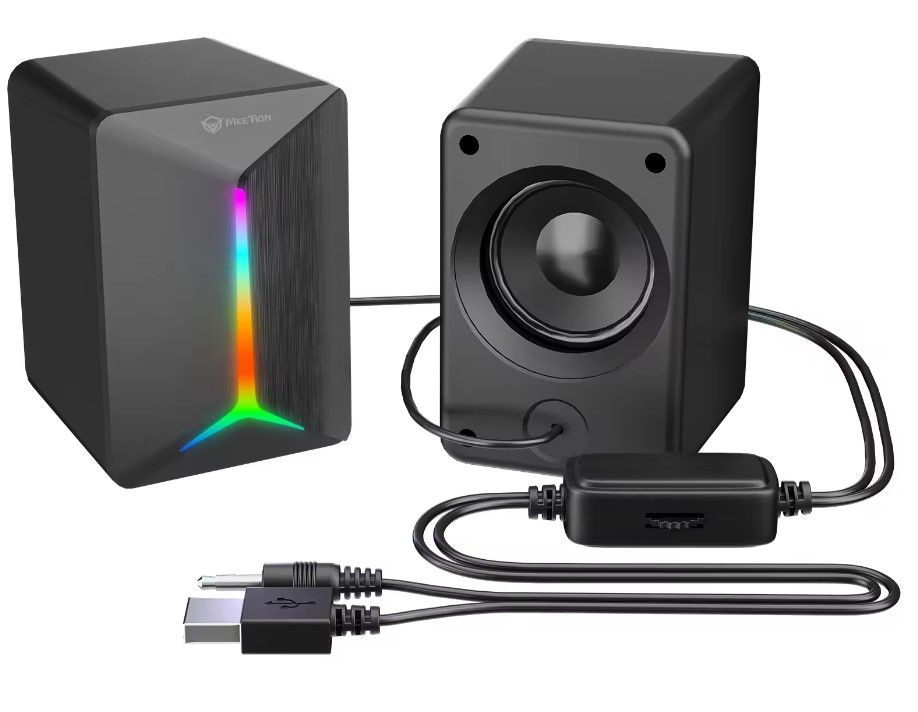 GAMING SPEAKERS 2.0 (3.5mm + USB)