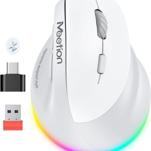 Right Ergonomic Wireless Mouse White