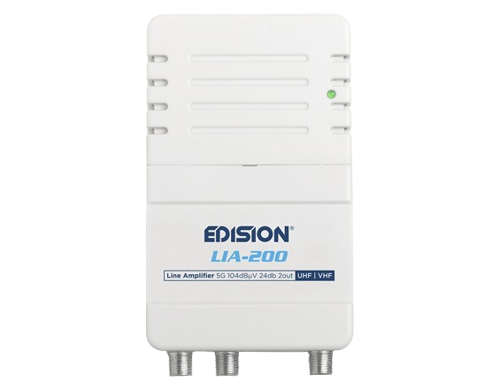 EDISION LINE AMPLIFIER LIA-200 5G UHF/VHF 24db 2out