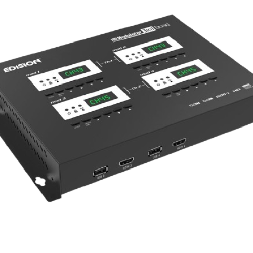 EDISION QUAD HDMI MODULATOR 3in1