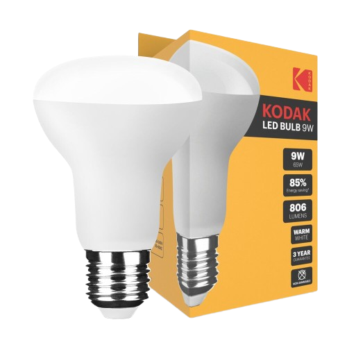 KODAK Max LED Izzo R63 9W E27 120° 2700K (806 lumen)