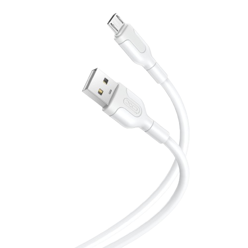 XO NB212 2.1A USB cable for Micro White/Black