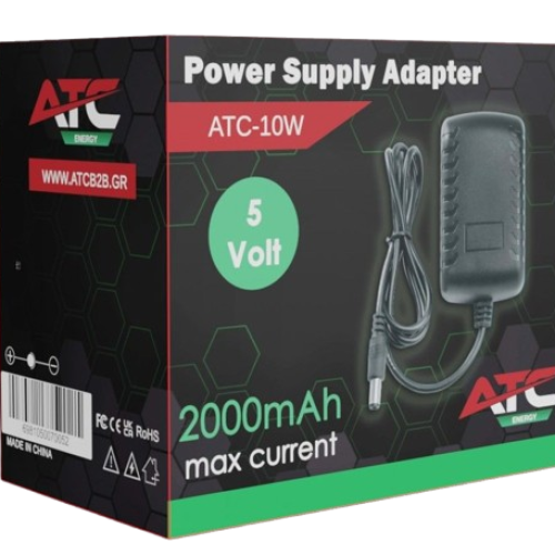 Power Supply 10W 5V 2A 5.5 x 2.1mm
