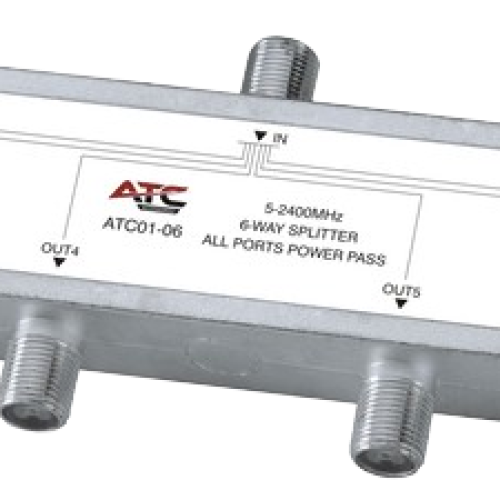 ATC 6-Way Splitter 5-2400Mhz