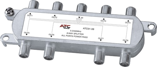 ATC 8-Way Splitter 5-2400Mhz