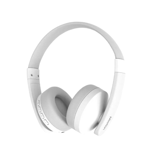 Meetion BTH003 Bluetooth Headphones White and Black