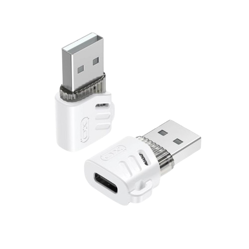 XO NB256D Connector Type-C Female to USB-A Male with Lanyard