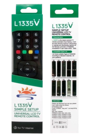 Remote Control for Hisense L 1335V